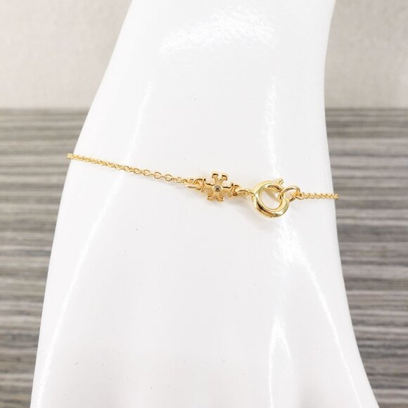 Tory Burch Miller Pave Chain Bracelet Gold OS - Picture 5 of 10